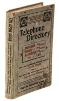 List of Subscribers of the Pacific States Telephone Companies