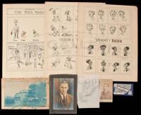 Archive of J.W. Ficht, cartoonist of Tommy & Radio comic strip