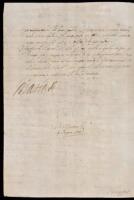 Autograph letter, signed from Marie Gonzague or Marie de Mantoue, Duchess of Mantua