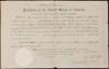 Document, signed, Appointing Thomas Coggeshall as Deputy Postmaster at Newport, Rhode Island