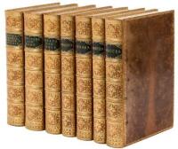 Seven volumes uniformly bound in full tree calf, from the library of Albert M. Rosenbaum