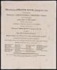 Harvard commencement program, 1834