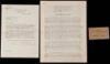 Typed Letter, signed, with a transcript of an address by Hoover, "Law Enforcement and the Citizen"