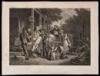 Home Scene - With Presents. Returned from Market - mezzotint from a painting by John L. Krimmel