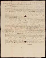 1774 Rhode Island land transfer deed