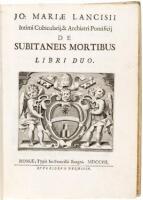 De Subitaneis Mortibus