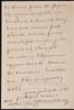 Autograph Letter Signed by Edward Augustine Savoy, African American doorman at the U.S. State Department, to William R. Day, offering congratulations on Day being appointed to the Circuit Court of Appeals