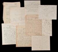 Archive of approximately 70 letters, telegrams, etc., most written to William R. Day in Paris while we was head of the United States Peace Commission formed to negotiate an end to the Spanish-American War with Spain