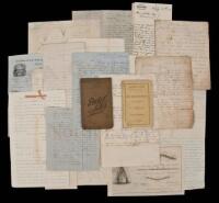 Archive of approximately 80 letters and documents relating to the early relatives of Judge William R. Day, his in-laws, etc.