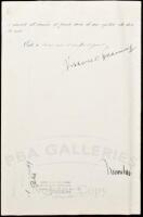 Document signed by Vittorio Emanuele III, King of Italy and Benito Mussolini