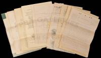 Abstract of Title for a plot of land in Muskogee, Indian Territory