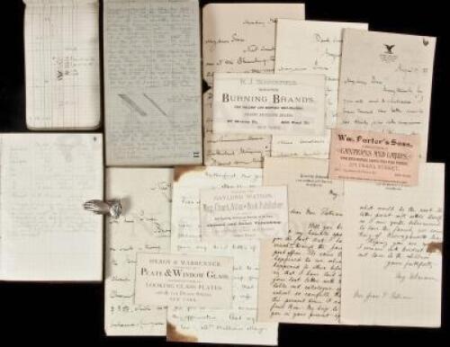 Archive of letters, photographs and other material relating to Bayard T. Putnam, his family & heirs, including his patented Chart-Holder and Course Indicator