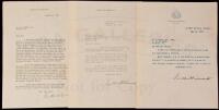 Three letters from Franklin D. Roosevelt, written before he was President