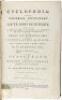 Cyclopaedia: Or, An Universal Dictionary of Arts and Sciences - Plate volume only - 3