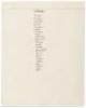 Six manuscript poems by Ted Hughes