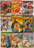 Twenty-seven issues of Startling Stories