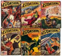 Six issues of Astonishing Stories