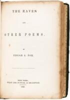 The Raven And Other Poems [bound following] Tales