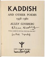Kaddish and Other Poems 1958-1960