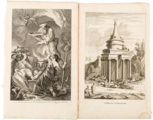 Thirty copper-engraved plates of views, etc., of Jewish and Biblical subjects