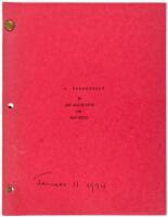 A Screenplay [first draft of A Star is Born]