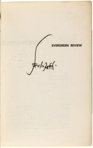 Evergreen Review, Volume 1, Number 2 - San Francisco Scene Issue - Signed by Ferlinghetti, McClure and Snyder