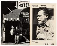 Two issues of Second Coming with contributions by Charles Bukowski