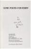 Five volumes of Counterculture literature, each signed by their author - 2