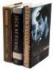 Three volumes about Jack Kerouac, signed - one is also signed by Lawrence Ferlinghetti - 3