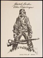 War Drawings. World War II, Korea