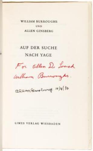 Auf de Suche Nach Yage [The Yage Letters]