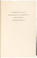 The Grapes of Wrath - One of 10 copies specially bound at the request of John Steinbeck