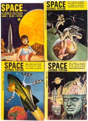 Nine issues of Space Science Fiction