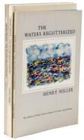 The Waters Reglitterized: The Subject of Water Color in Some of its More Liquid Phases. From Henry to Emil in moments of inspiration or perplexity, with gratitude for having put me on the right Path - 3 issues