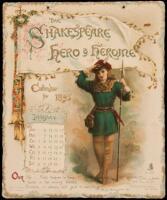 The Shakespeare Hero & Heroine Calendar for 1895