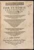 An Apologie for Sundrie Proceedings by Jurisdiction Ecclesiasticall, of Late Times by Some Chalenged, and Also Diversly by Them Impugned. By Which Apologie (in Their Severall Due Places) All the Reasons and Allegations Set Downe as Well in a Treatise, as - 2