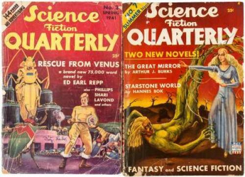 Twenty issues of Science Fiction Quarterly)