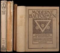 Small group of works on decorative arts, written in German