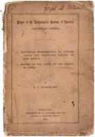 Papers of the Archaeological Institute of America. American Series. I.