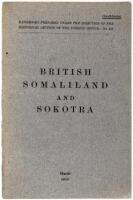 British Somaliland and Sokotra