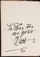 Walt Disney: The Art of Animation. The Story of the Disney Studio Contribution to a New Art. - Inscribed by Walt Disney