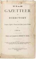 Utah Gazetteer and Directory of Logan, Ogden, Provo and Salt Lake Cities for 1884