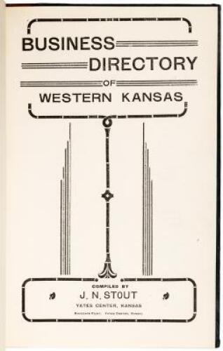 Business Directory of Western Kansas