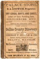 Johnson & Braniff's First Annual Directory of Saline County, Kansas...For 1879-80