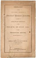 Celebration by the Colored People's Educational Monument Association in Memory of Abraham Lincoln, on the Fourth of July, 1865, in the Presidential Grounds, Washington, D.C.