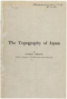 The Topography of Japan - Inscribed by the "Father" of Japanese Geography