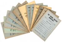 13 issues of Negro College Quarterly of Wilberforce University during World War II