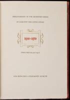 Bibliography of the Grabhorn Press, 1940-1956 [With a Check-List 1916-1940]