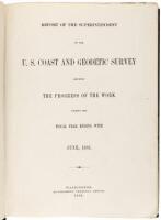 Report of the Superintendent of the U.S. Coast and Geodetic Survey showing the Progress of the Work during the fiscal year ending with June, 1881