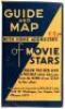 Souvenir Map and Guide to Starland Estates and Mansions:A fascinating trip through movieland - 4